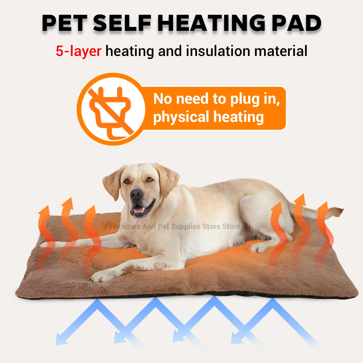 Pet Supplies Self Wash - Self Heating Pet Pad, Extra Warm