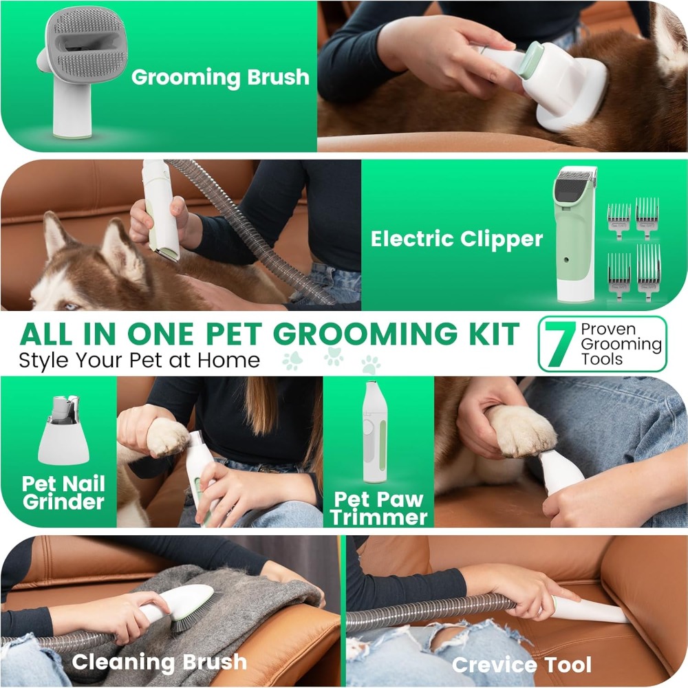 Dog Grooming Vacuum, Pet Groom – Dog Grooming Clippers recenzja i cena