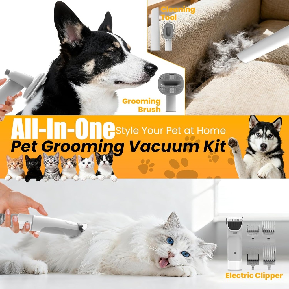 US Shipping Dog Grooming Vacuu – Dog Grooming Clippers recenzja i cena