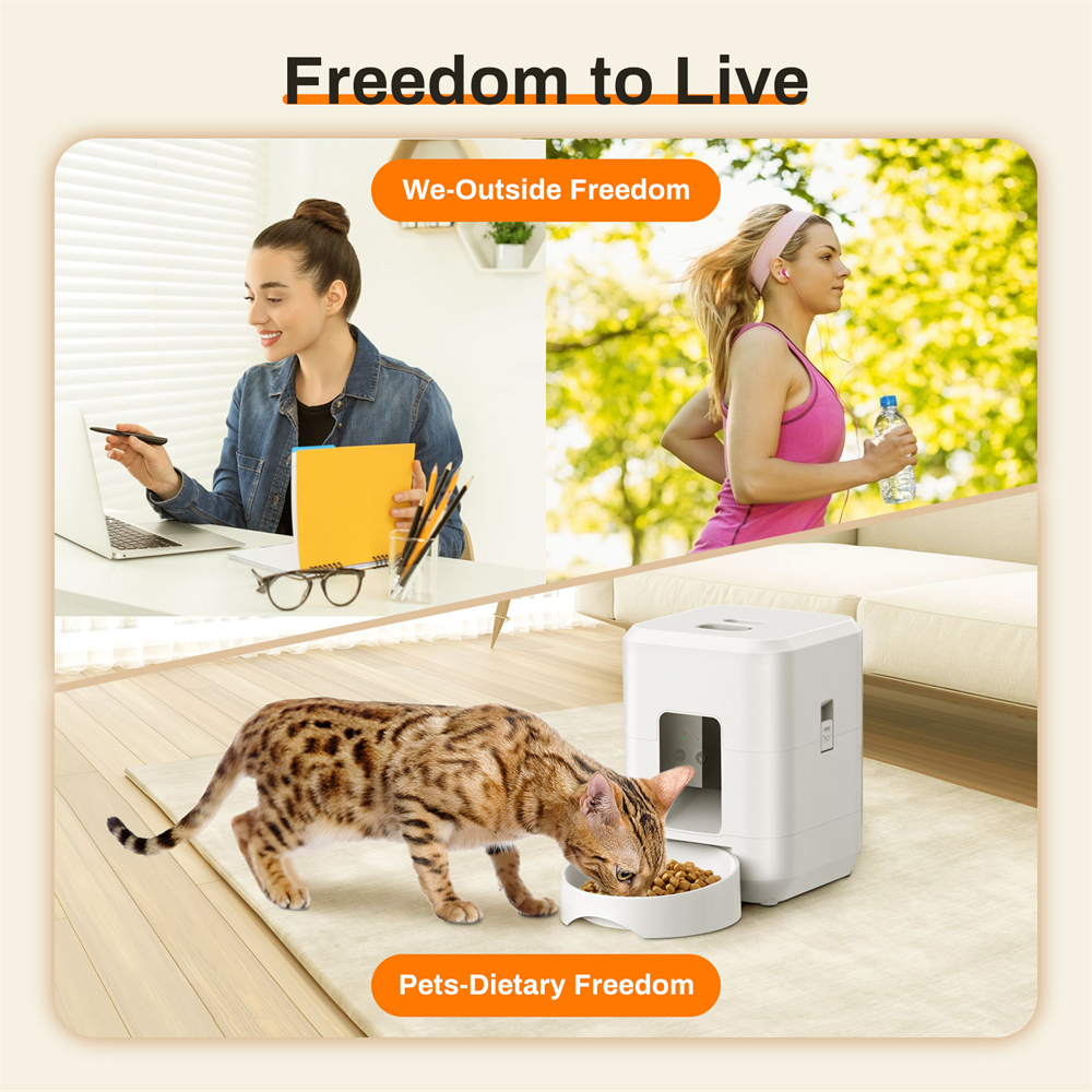 New Automatic Pet Feeder WiFi  – Pet Supplies Distributors In Usa recenzja i cena