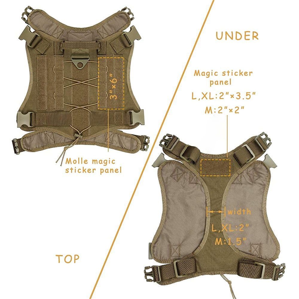 Tactical Dog Harness for Large – No Pull Dog Harness recenzja i cena
