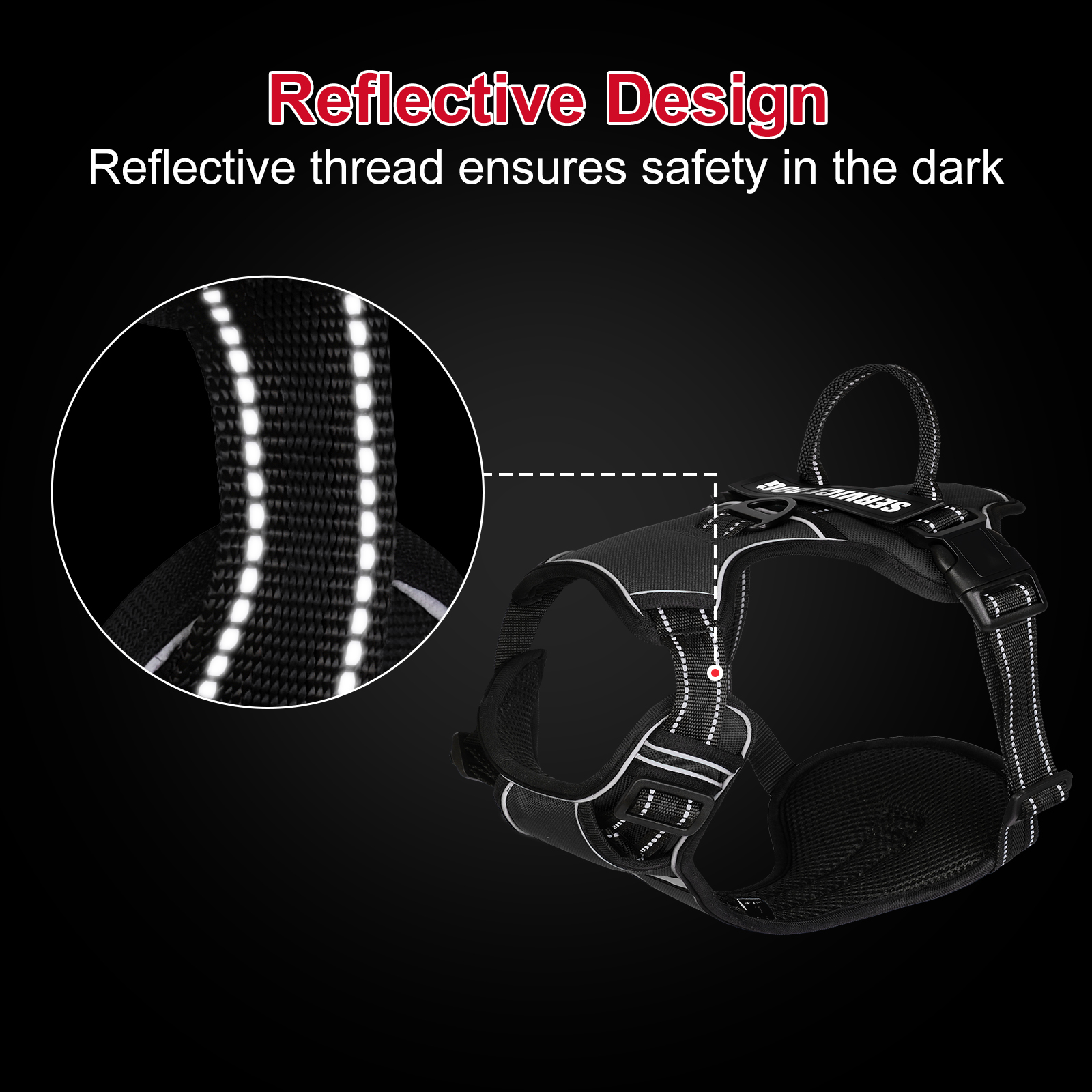 Nylon Adjustable Dog Harness N – No Pull Dog Harness recenzja i cena