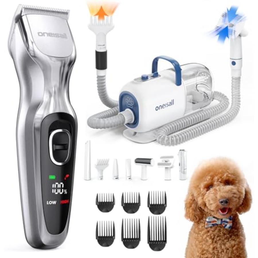 Dog Vacuum and Dryer for Shedd – Dog Grooming Clippers recenzja i cena