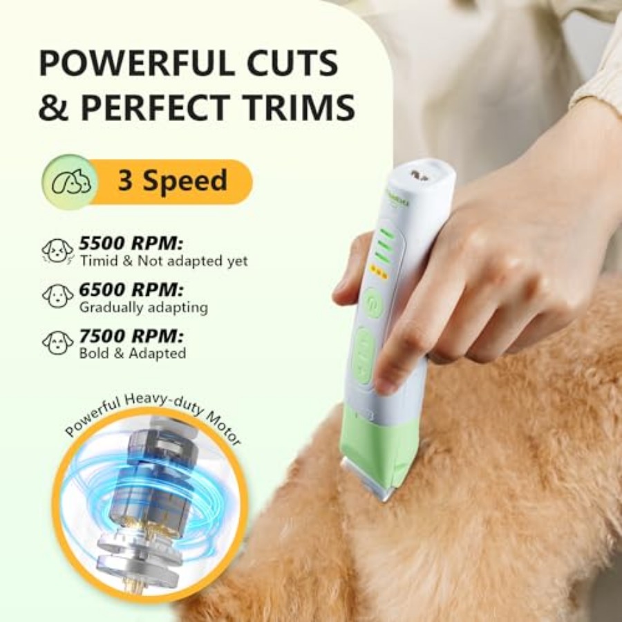 Dog Grooming Kit, 4 in 1 Dog C – Dog Grooming Clippers recenzja i cena