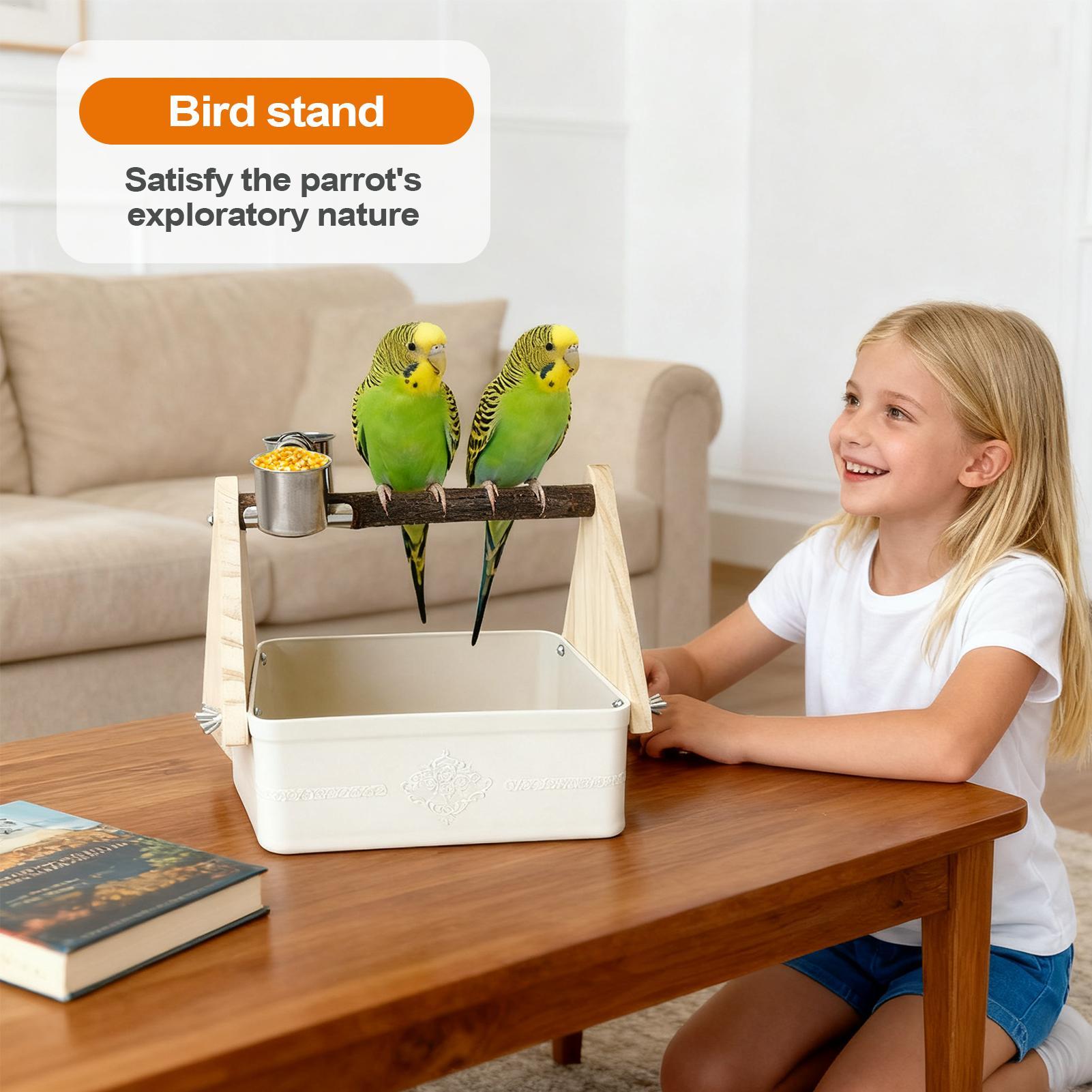 Bird Tabletop Perch Lovebirds  – Pet Supplies Zoo recenzja i cena