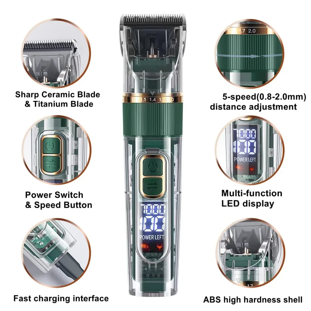 Pet Electric Hair Clipper Dog  – Pet Supplies Grooming Hours recenzja i cena