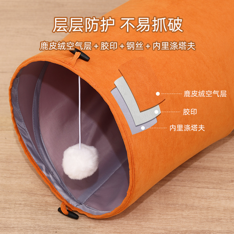 Porous cat tunnel toy rolling  – Pet Supplies Self Wash recenzja i cena