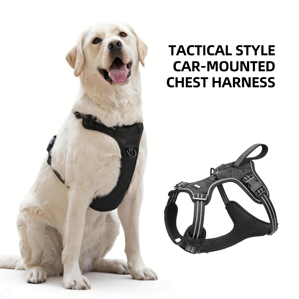 Car Safety Dog Harness for Med – No Pull Dog Harness recenzja i cena
