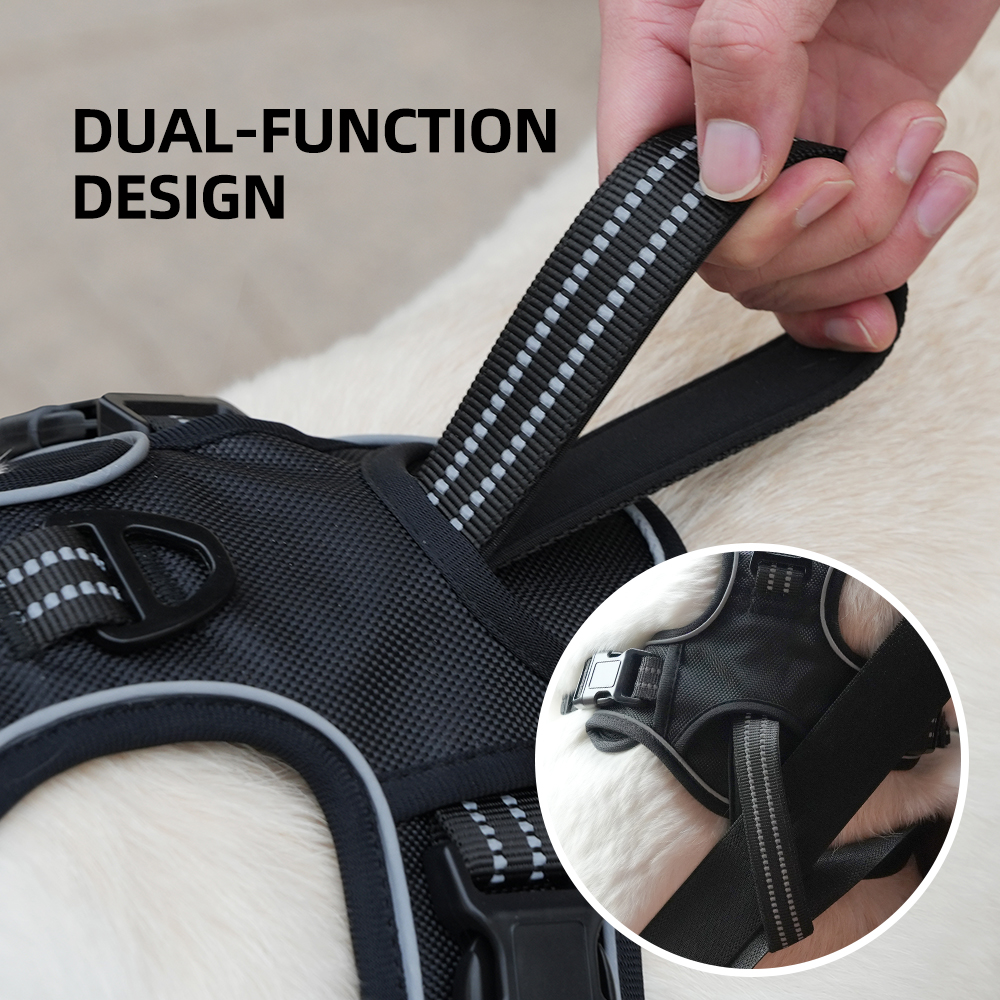 Car Safety Dog Harness for Med – No Pull Dog Harness recenzja i cena