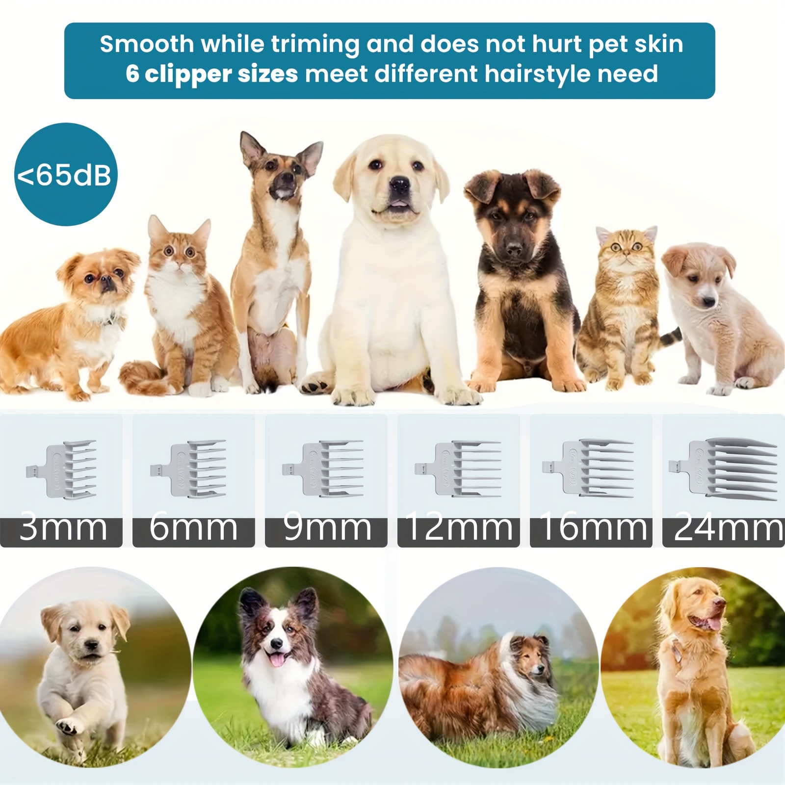 New Pet Grooming Vacuum Kit 5  – Dog Grooming Clippers recenzja i cena